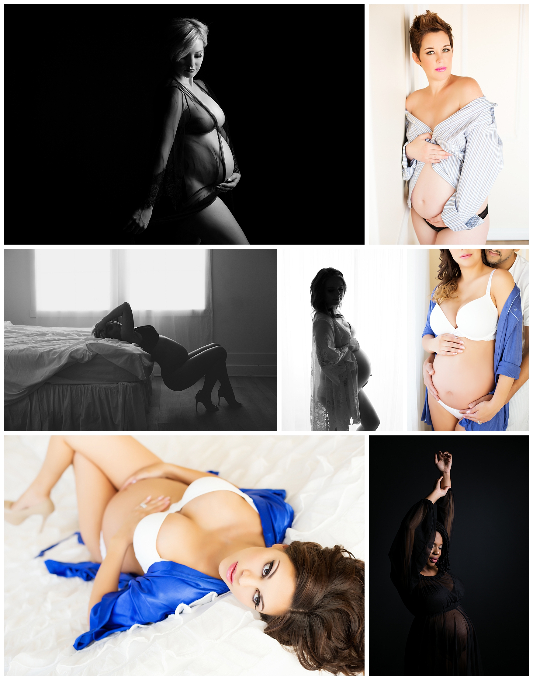 lifestyle intimate boudoir maternity photography mom relaxing on